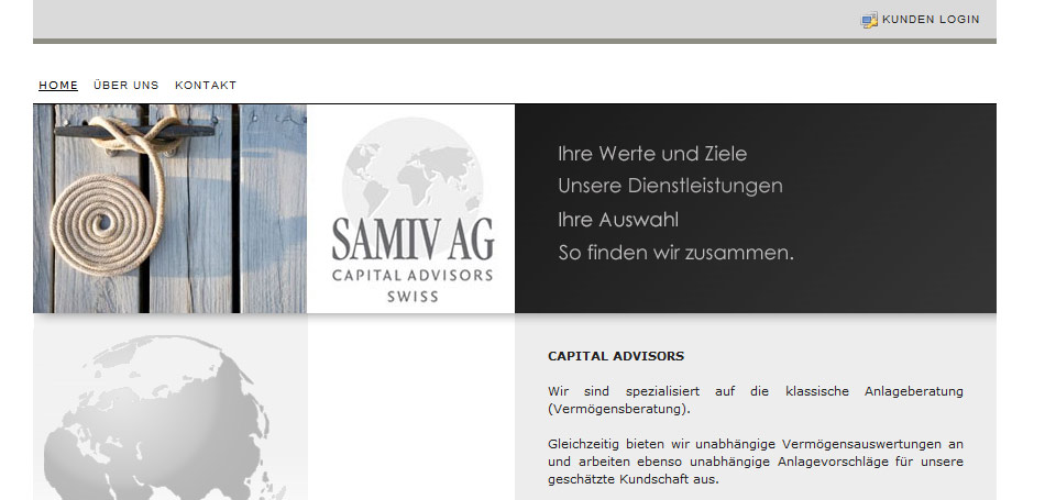 SAMIV AG WEBSITE 